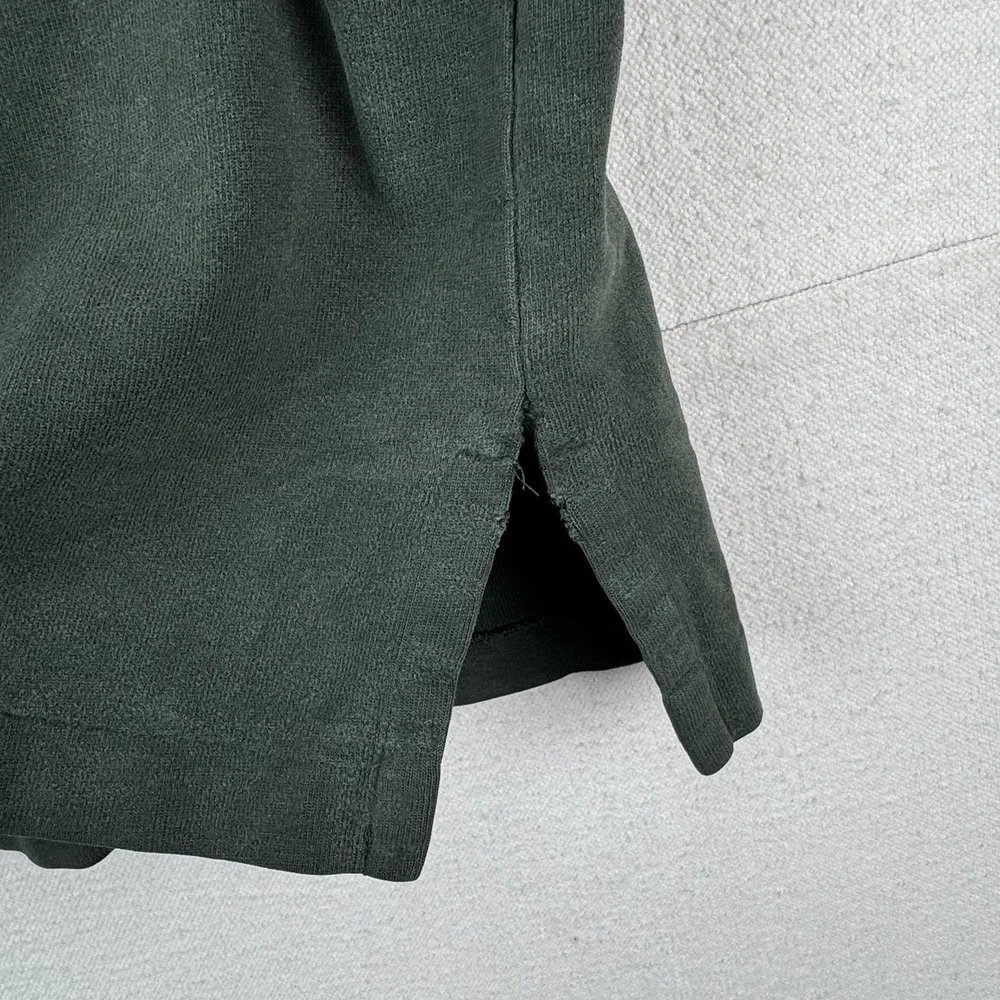 90's Vtg Polo Ralph Lauren Turtle Neck Shirt Men's L Green Soft *Distressed